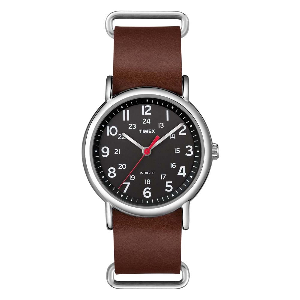 Timex Weekender 38mm Unisex Analog Watch | INDIGLO Backlight | Adjusta - View 6