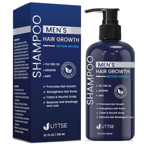 Uttse Biotin Hair Growth Shampoo for Men Natural Thickening - Uttse Official Imagery - 1