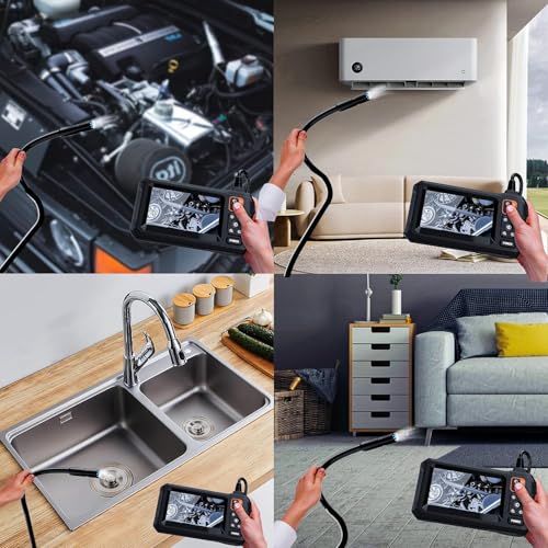 Daxiongmao Endoscope Camera with Light, 1080P HD Borescope - Product Imagery