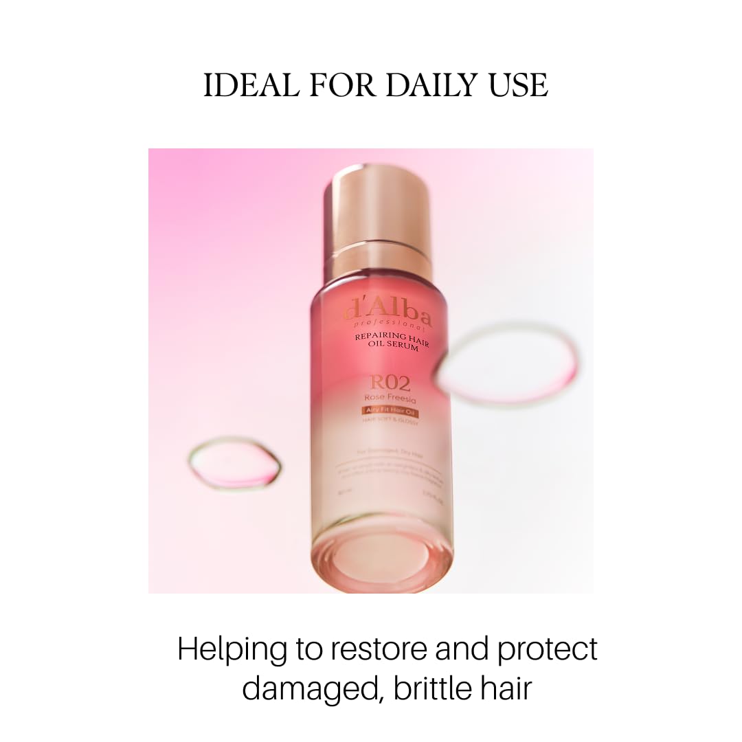 d alba Piedmont Professional Reparing Hair Oil Serum Silky - d'alba Piedmont Official Imagery - 7