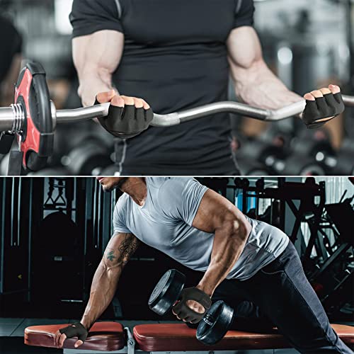 Short Workout Gloves for Women Men, Weight Lifting Gloves Full - Product Imagery