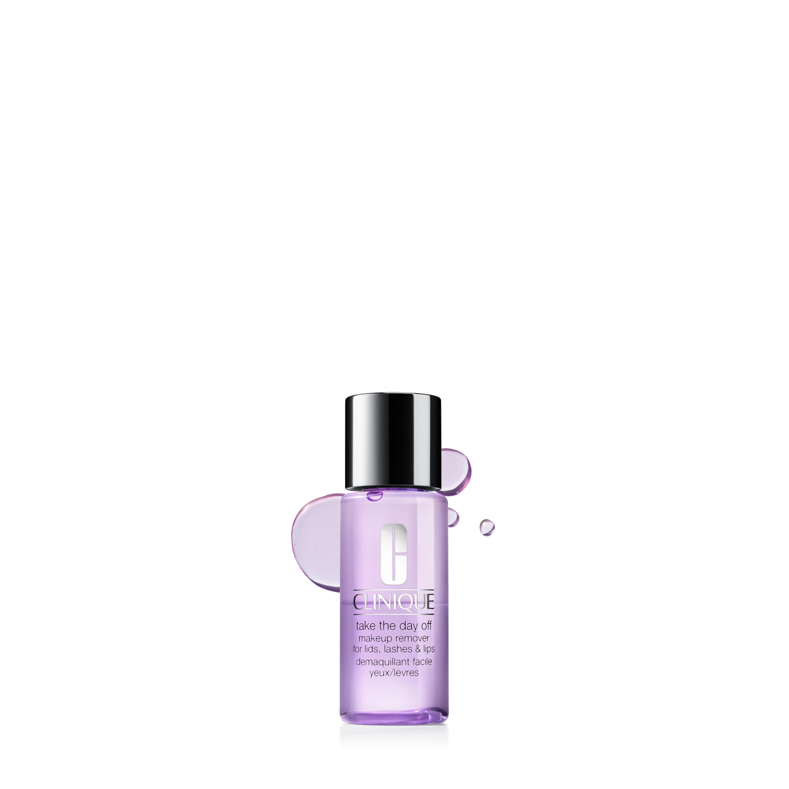 Clinique Take The Day Off Liquid Makeup Remover For Lids, Lashes, + Lips | Eye Makeup Remover | Oil Free + Non-Irritating | For All Skin Types - Elefair Tech Official Product View 2