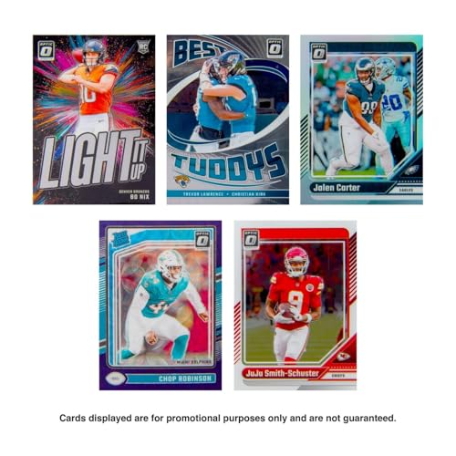 2024 Donruss Optic NFL Football Trading Cards Hanger Box – - Product Imagery
