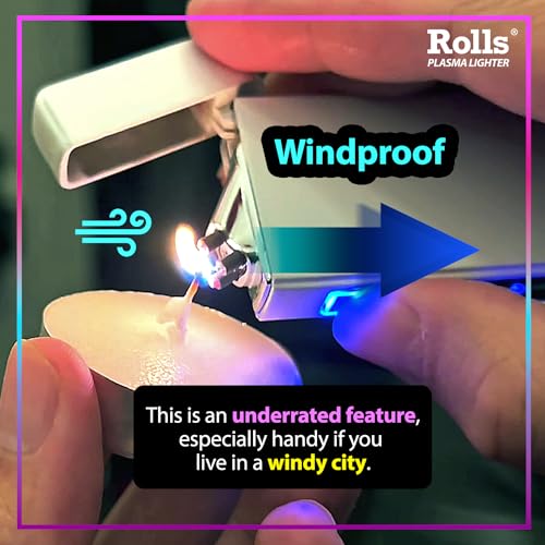 Rolls Electric Lighter - Cool Lighters - Retro Gamer Gifts for - Product Imagery