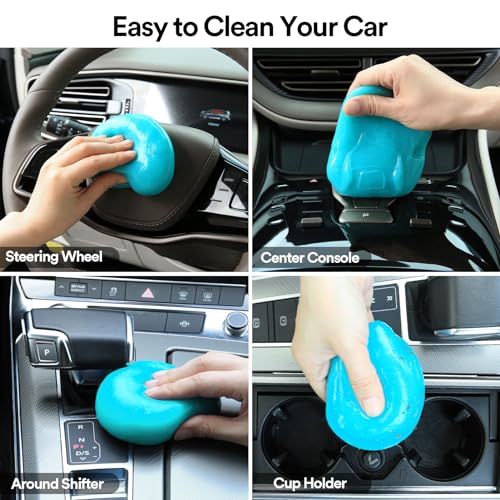 PULIDIKI Car Cleaning Gel Car Clean Putty, Universal Car - Product Imagery