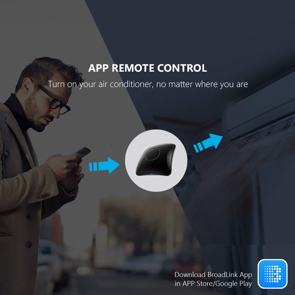 BroadLink RM4 pro IR and RF Universal Remote All in One Hub - Broadlink Official Imagery - 3
