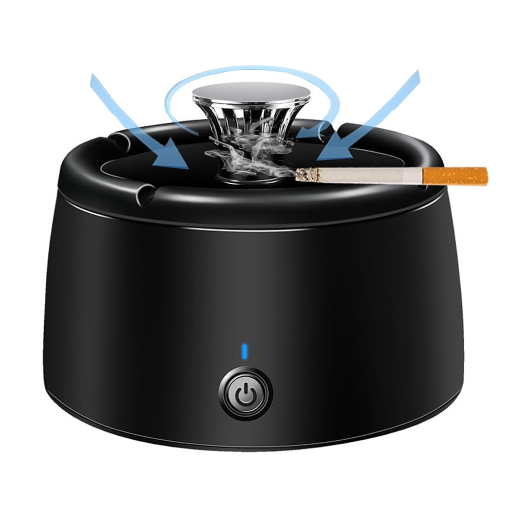 Smokeless Ashtray Smoke Removing Ash Tray Multifunctional 2 - AJINIEHJ Official Imagery - 1