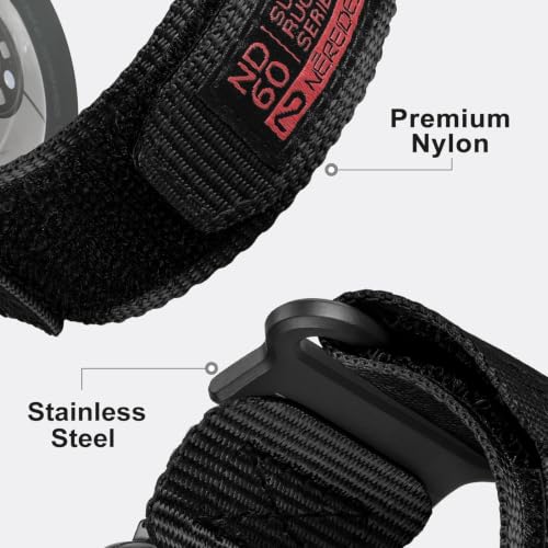 Nylon Band Compatible with Samsung Galaxy Watch 9/8/8 Classic - Product Imagery