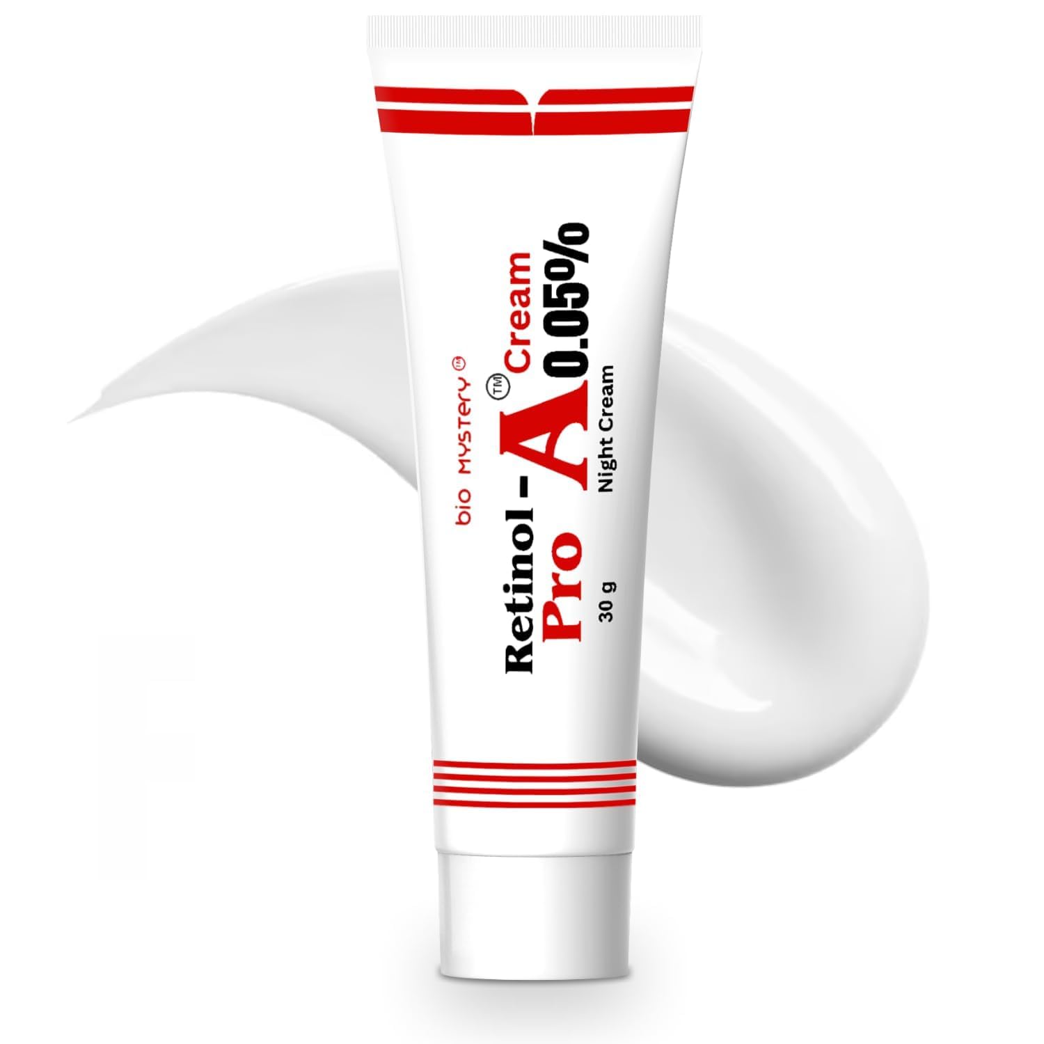 Retinol 0 05 For Night Repair Cream Face Moisturizer for - Bio Mystery Official Imagery - 3