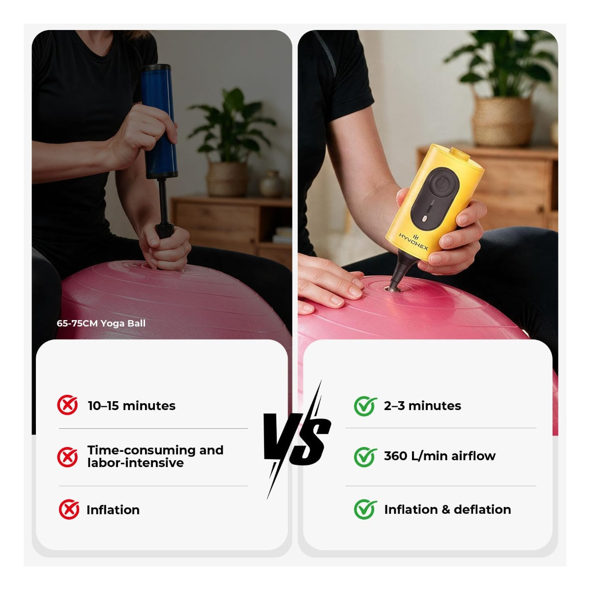 Portable Air Pump for Inflatables, 4000mAh Ultra F - View 8