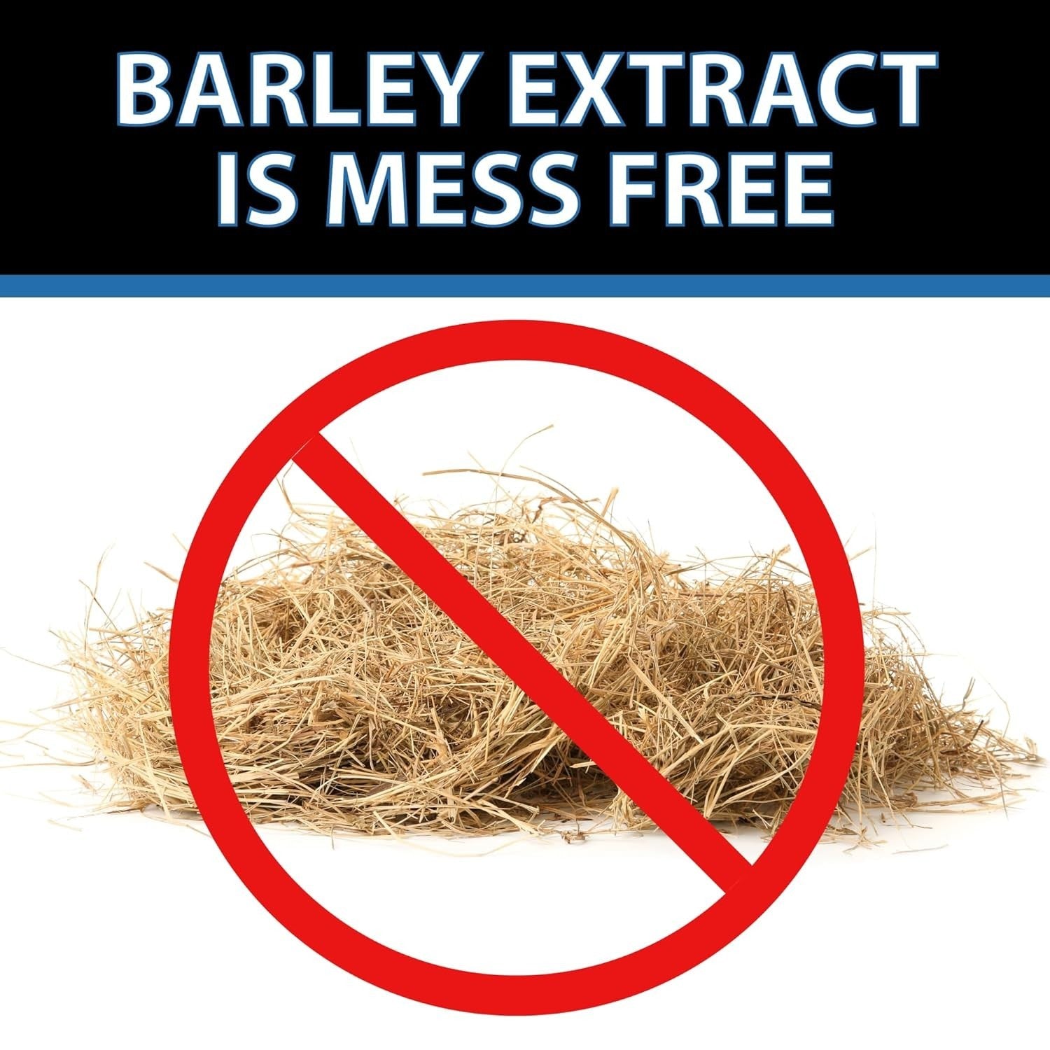 CrystalClear Barley Extract pond treatment bottle for natural water clarification in fountains and ponds.