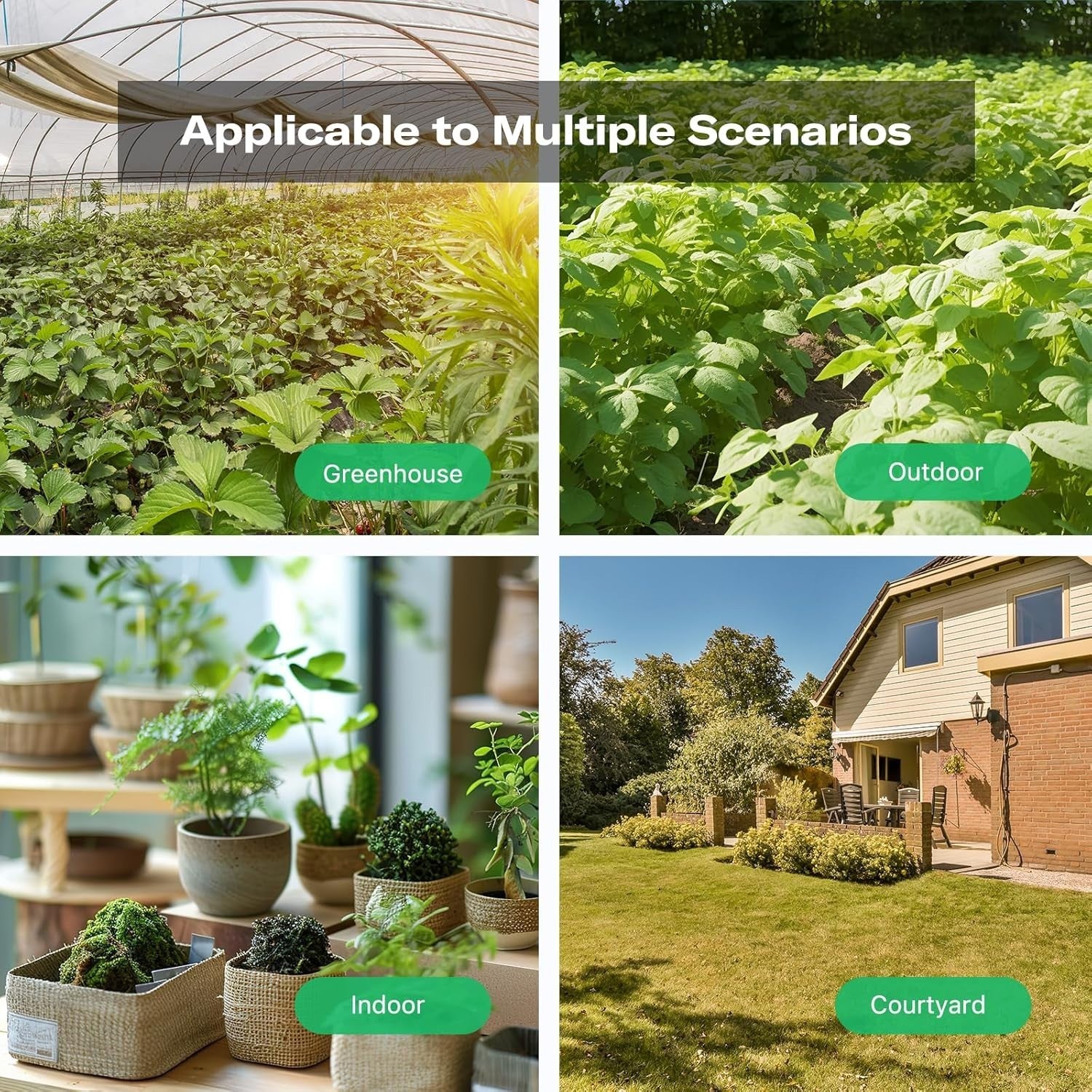 THIRDREALITY Smart Soil Moisture Sensor 3-pack with capacitive probes, designed for garden and plant care, Zigbee hub required.