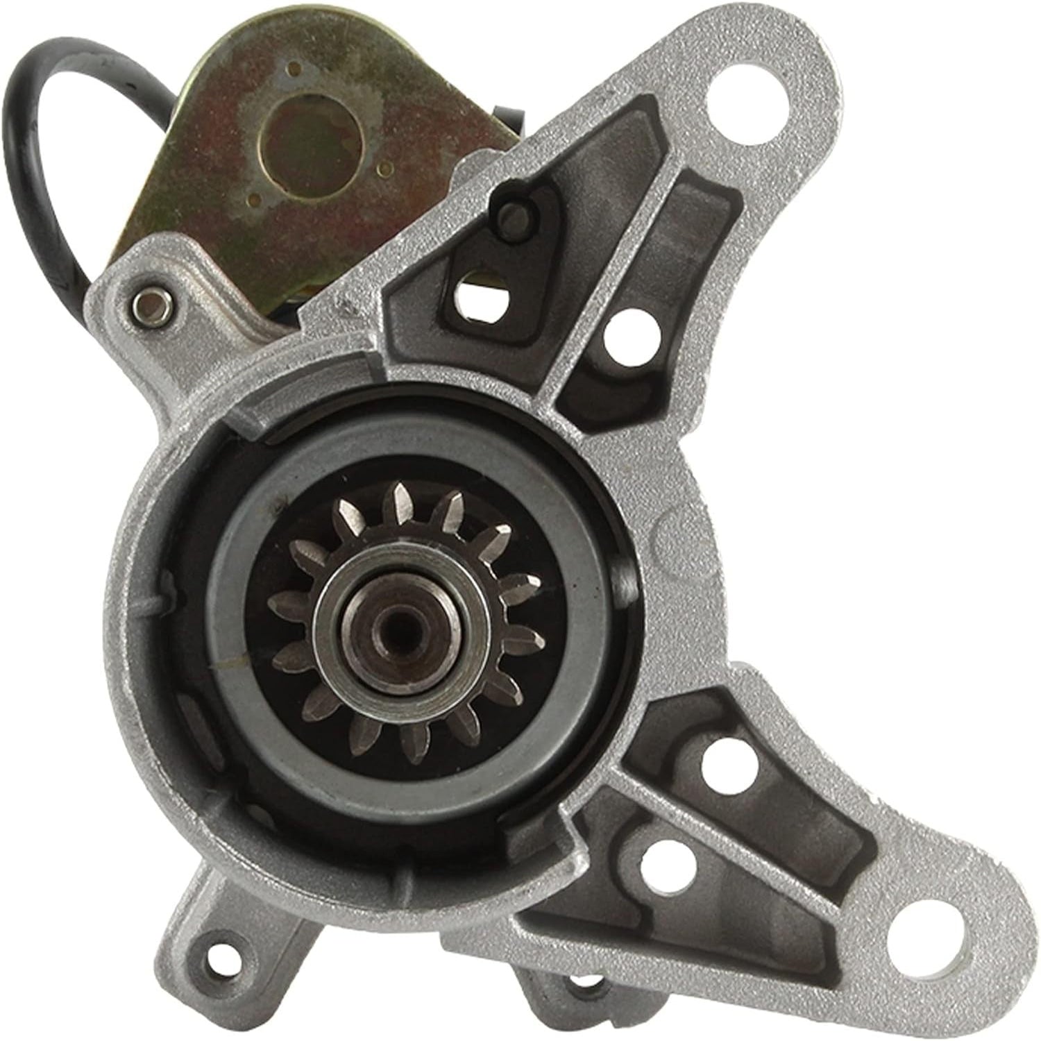 DB Electrical starter for Honda small engines GX660K1, GXV270, GXV34, showing the new electrical starter with mounting components.