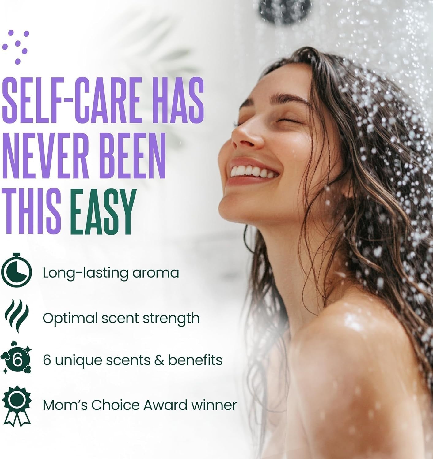 Cleverfy Shower Steamers Aromatherapy set, perfect Mother’s Day gift for moms, featuring relaxing scents in a colorful package.