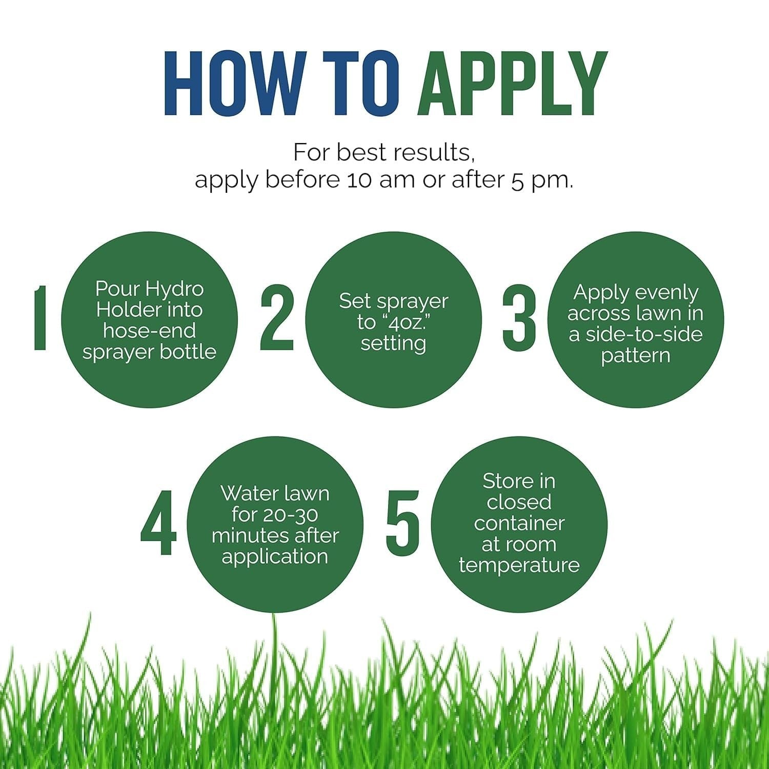 Turf Titan Hydro Holder soil wetting agent for lawns with 32 oz hose end sprayer, shown in the image.