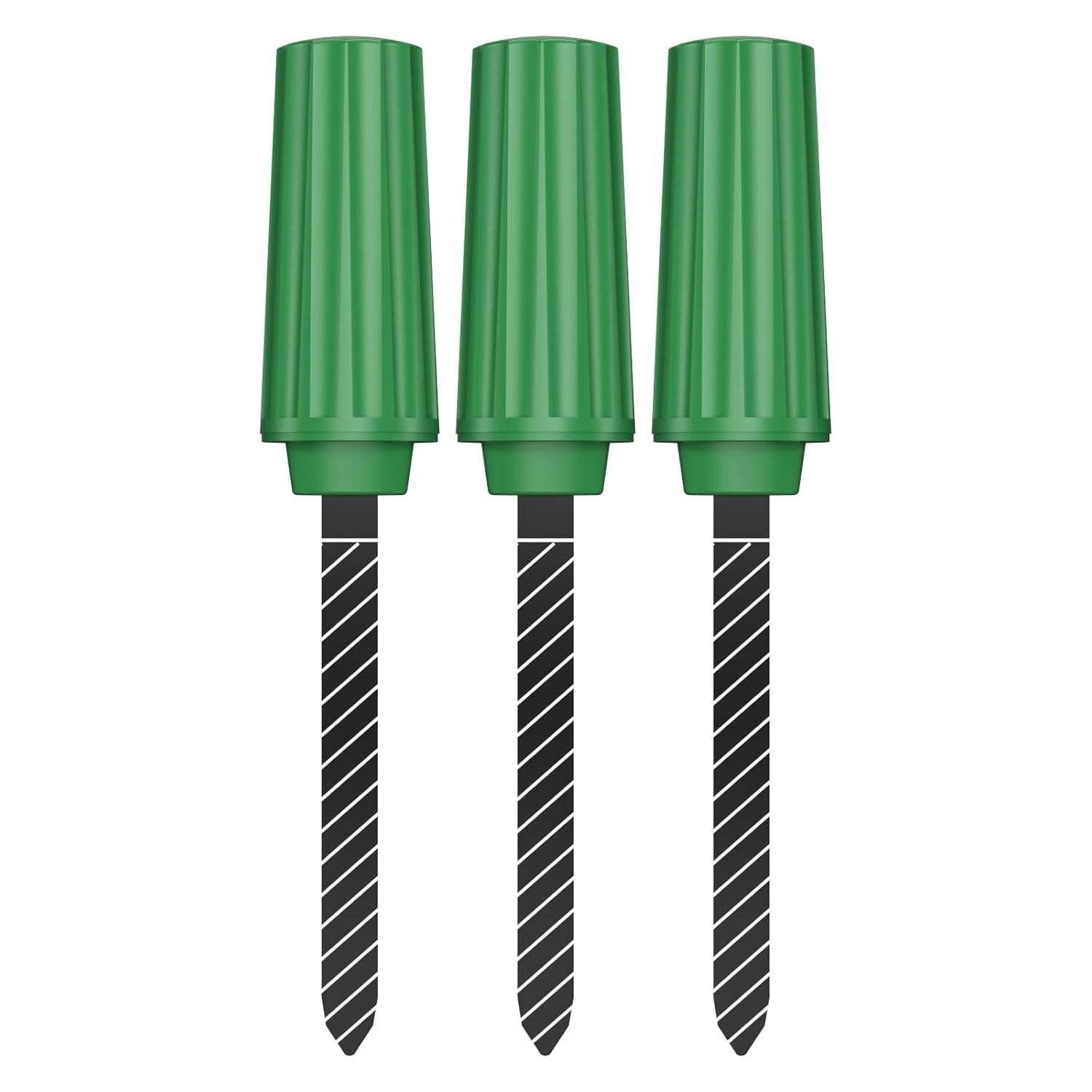 THIRDREALITY Smart Soil Moisture Sensor 3Pack with capacitive probes for accurate soil moisture detection, Zigbee hub required.