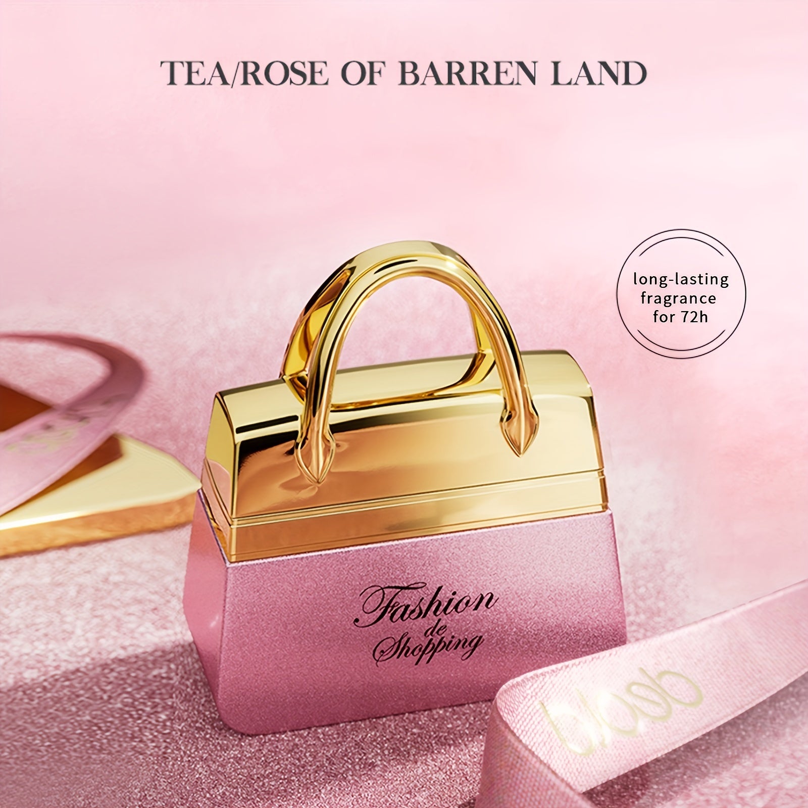 Two Temu Bag Styling Perfume Eau De Parfum spray bottles with natural fragrance and long-lasting scent.