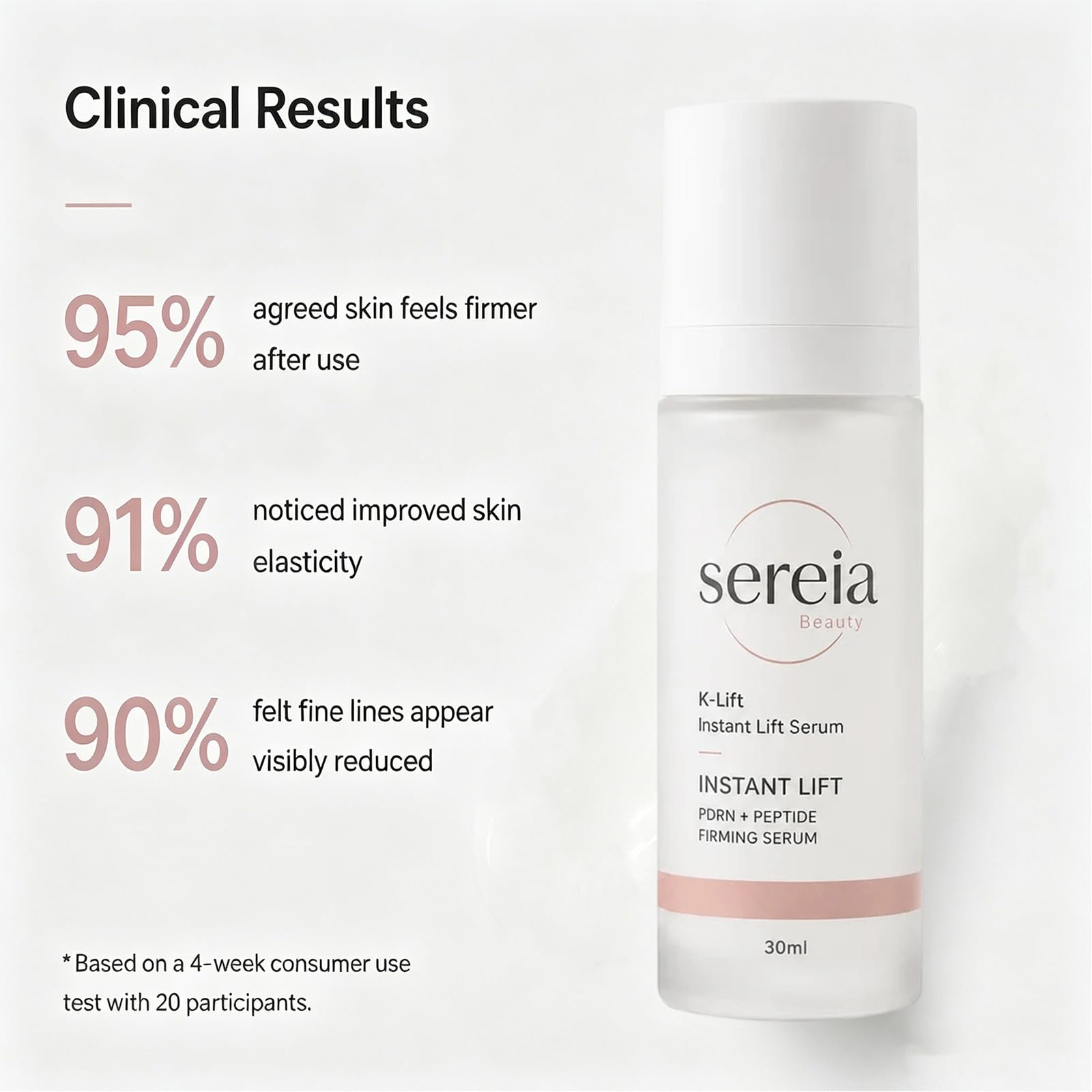 Sereia K-Lift Instant Lift Serum, Instant Face Lift Serum, Pdrn - Sereia Beauty