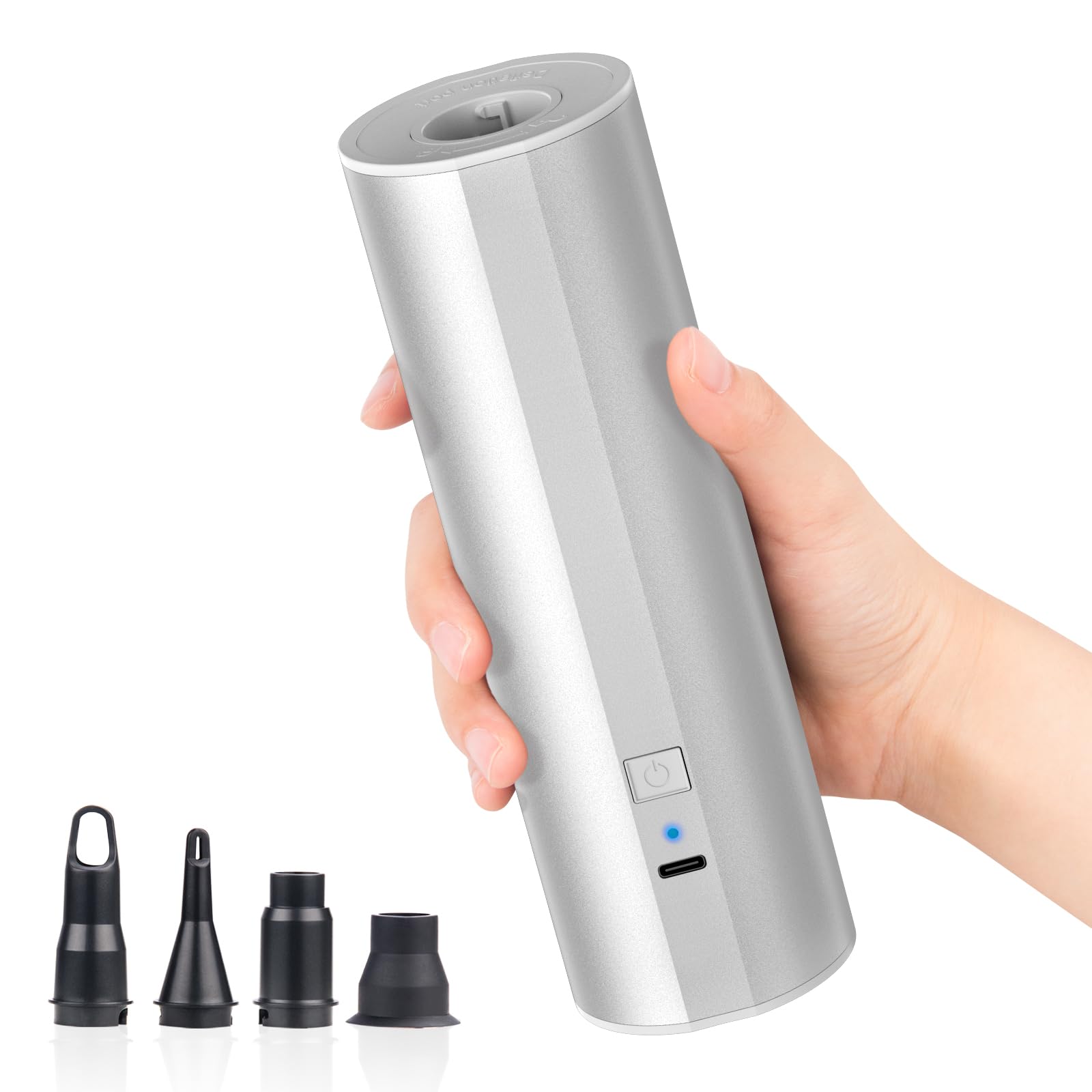 LIBERRWAY Electric Air Pump for Inflatables- 2×2000mAH Rechargeable Ba - View 9