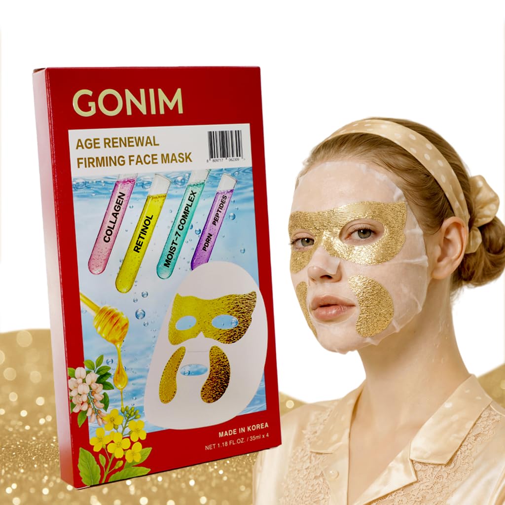 Korean Collagen Face Mask with PDRN Anti Aging Firming - GONIM Official Imagery - 2