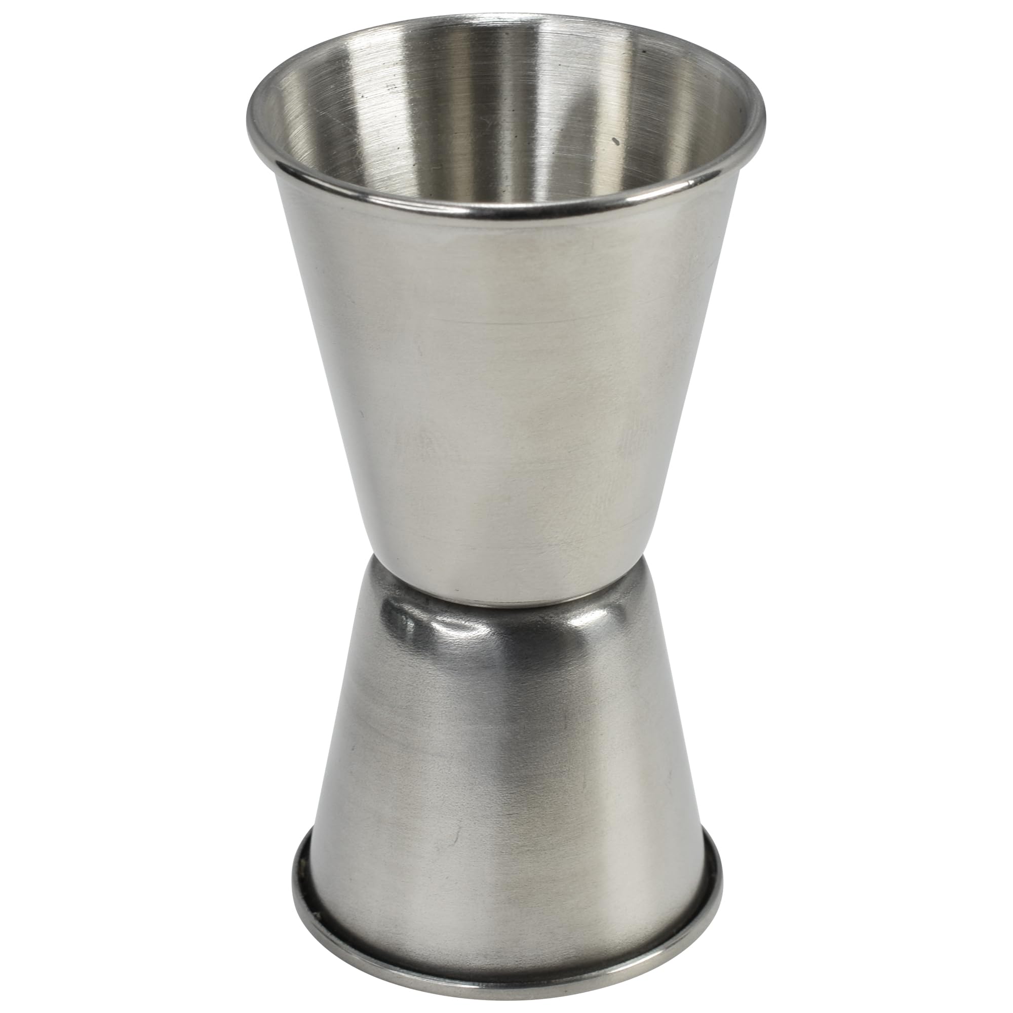 R&M Stainless Steel Cocktail Barware Double Measuring Jigger 1 oz x 1. - View 1