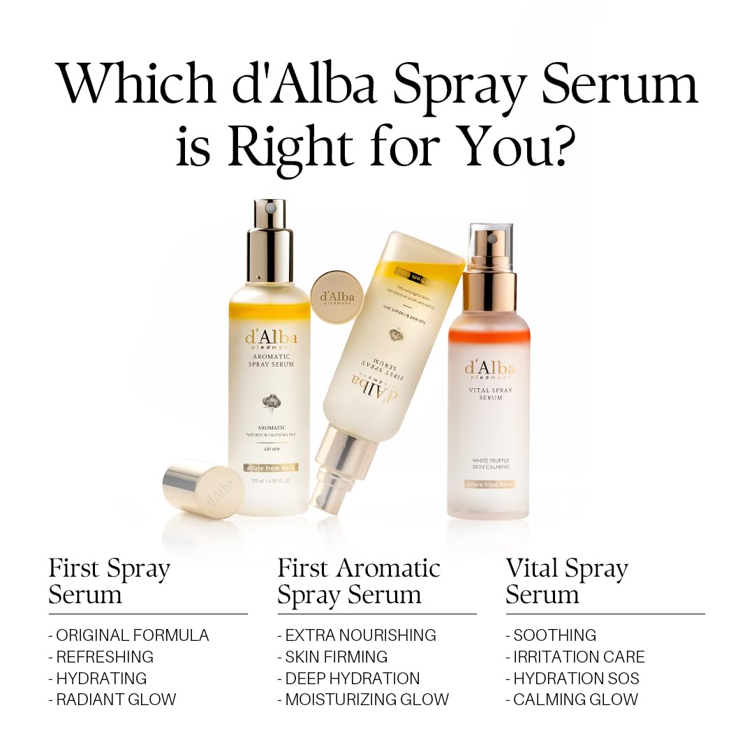 d'alba Piedmont Italian White Truffle First Spray Serum - d'alba Piedmont