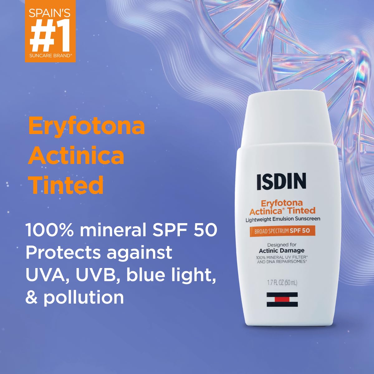 ISDIN Eryfotona Actinica Mineral Face Sunscreen SPF 50 No - Premium Selection Official Imagery - 3