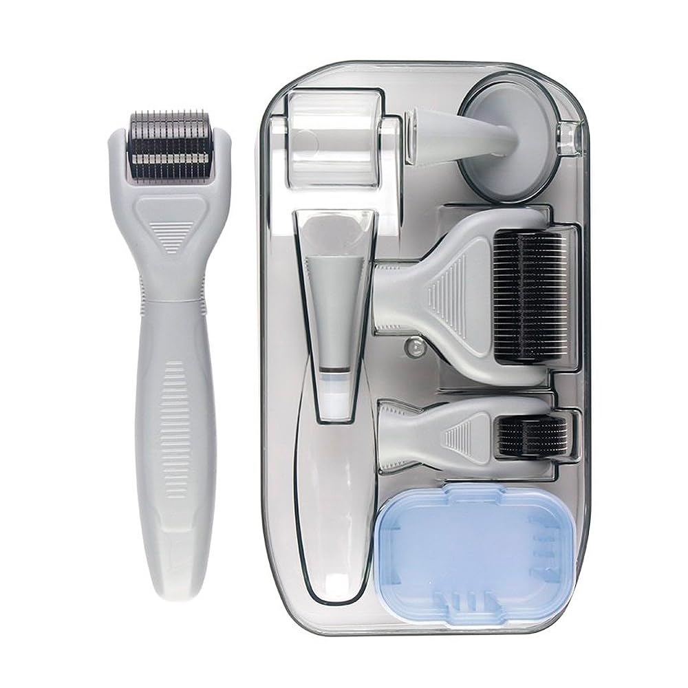 6 in 1 Microneedling Derma Roller Kit Face Body - Termalk Official Imagery - 2