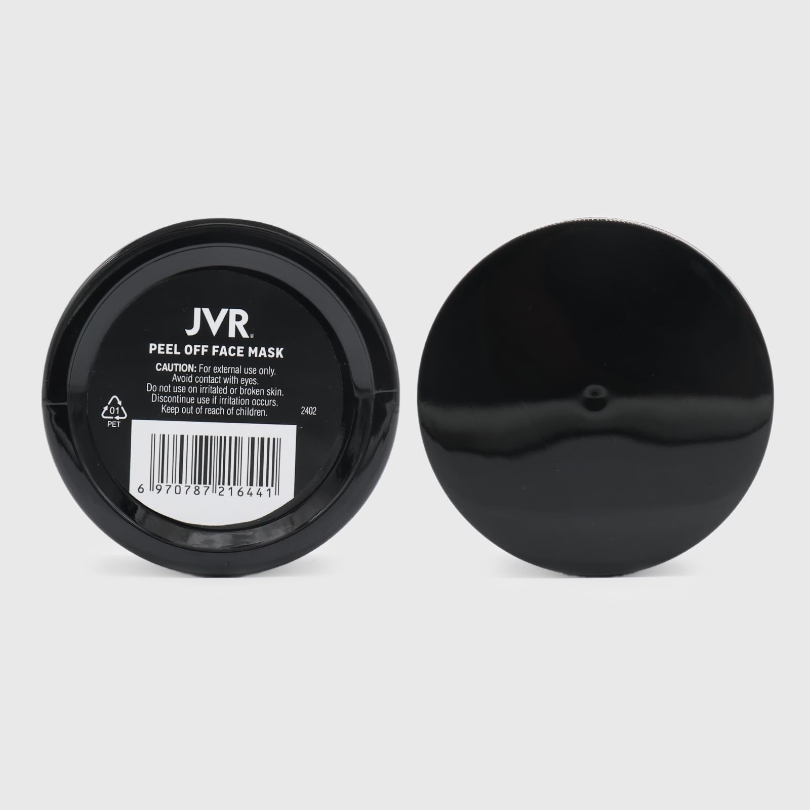 JVR Peel Off Face Mask, Blackhead Mask for Men, Charcoal Peel - JVR