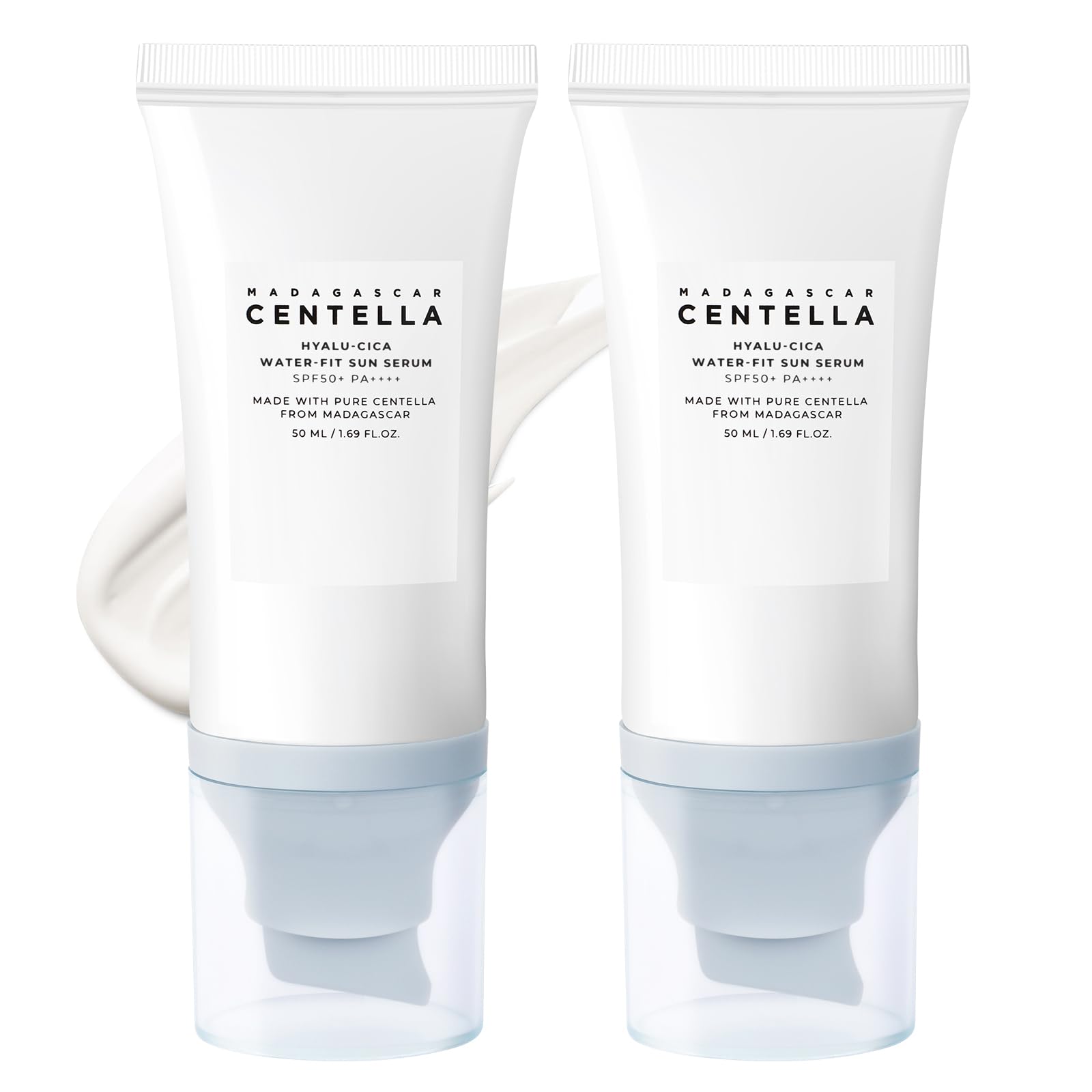 2PCS Centella Sunscreen SPF 50 50ML Daily UV Defense - huxihom Official Imagery - 2