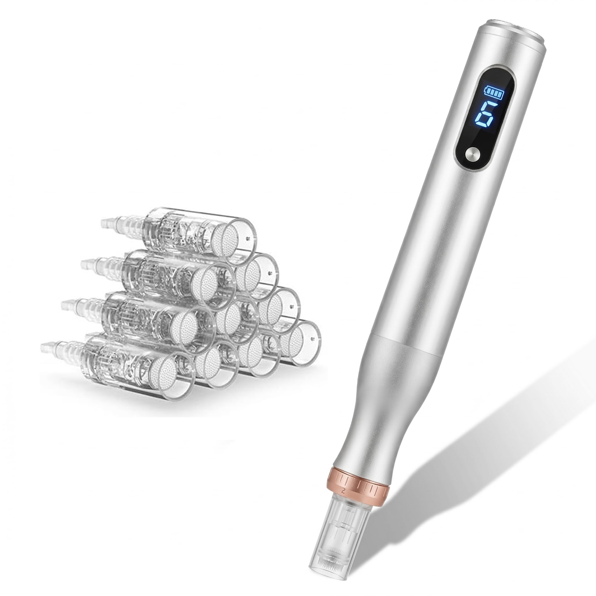 Microneedling Pen for Home Use Microneeding Derma Roller Pen - angjiar Official Imagery - 1
