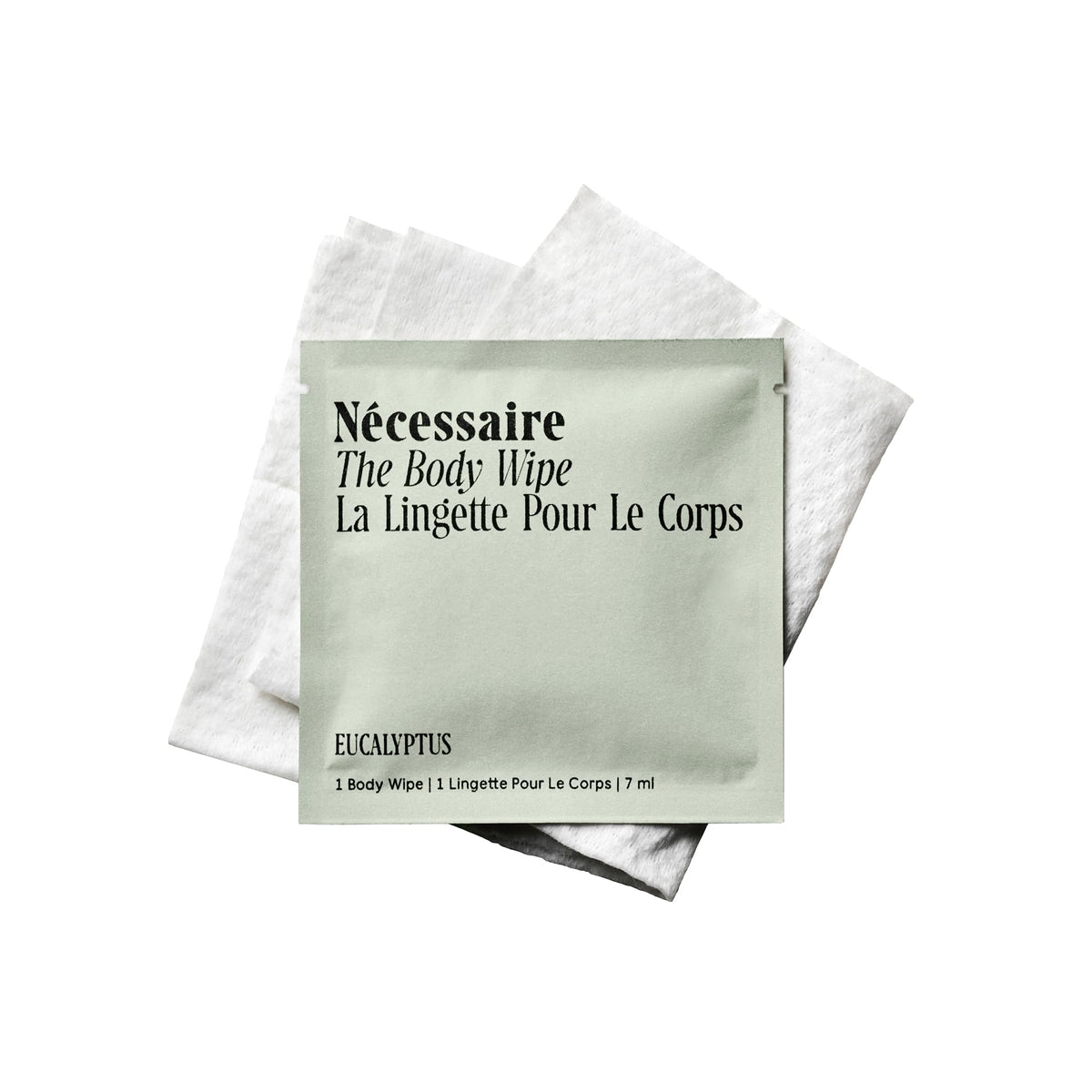 The Body Wipe Eucalyptus On the Go Cleansing Body Wipes with - Nécessaire Official Imagery - 2