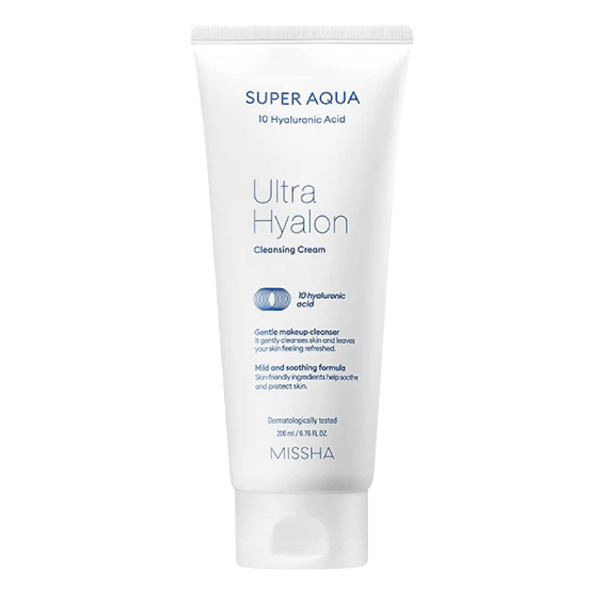 MISSHA Super Aqua Ultra Hyalron Cleansing Cream - MISSHA Official Product Imagery - 2