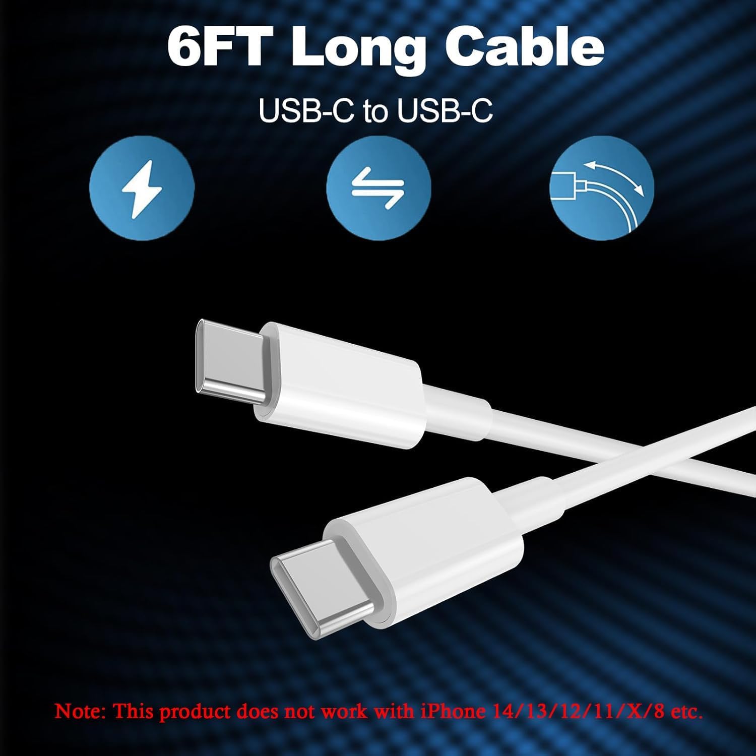 Icseio iPhone 17 16 15 Charger Fast Charging, 20W Apple iPad USB C Wall Charger - Icseio Official Product View 4