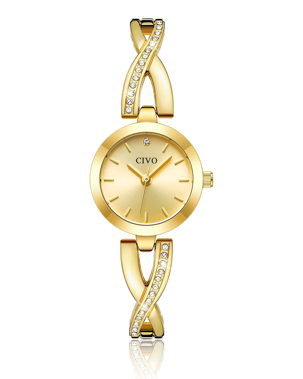CIVO Gold Bracelet Watches for Women Dainty Jewelry Inspired - CIVO Official Imagery - 1
