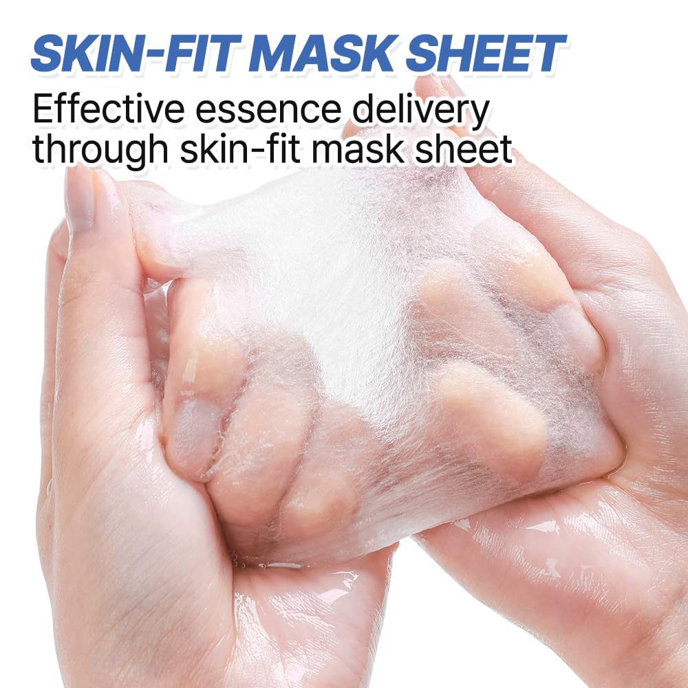 Solution Sheet Mask Variety Pack, 10 Count (5 Types x 2 Sheets), - NEXTBEAU