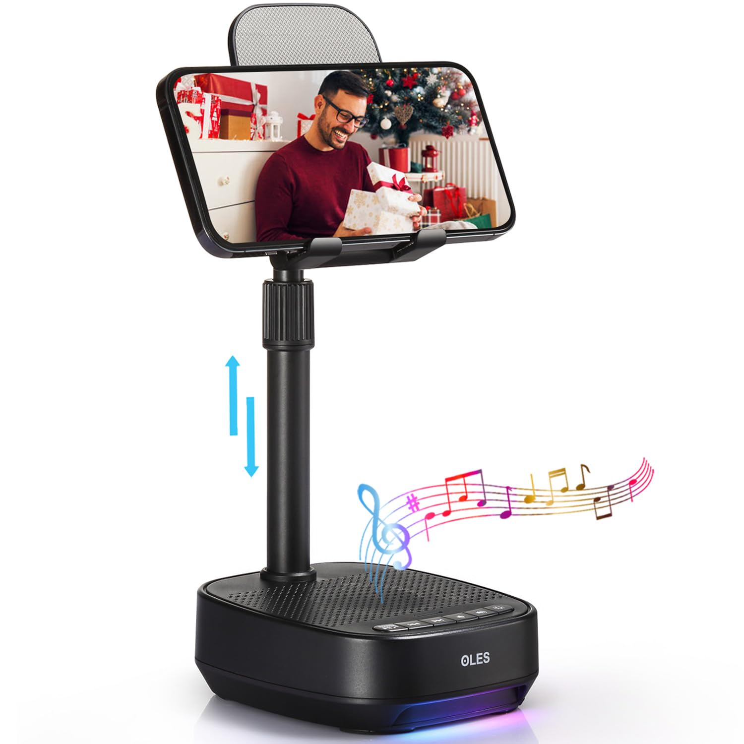 OLES Gifts for Men Women, Adjustable Cell Phone Stand with - Product Imagery