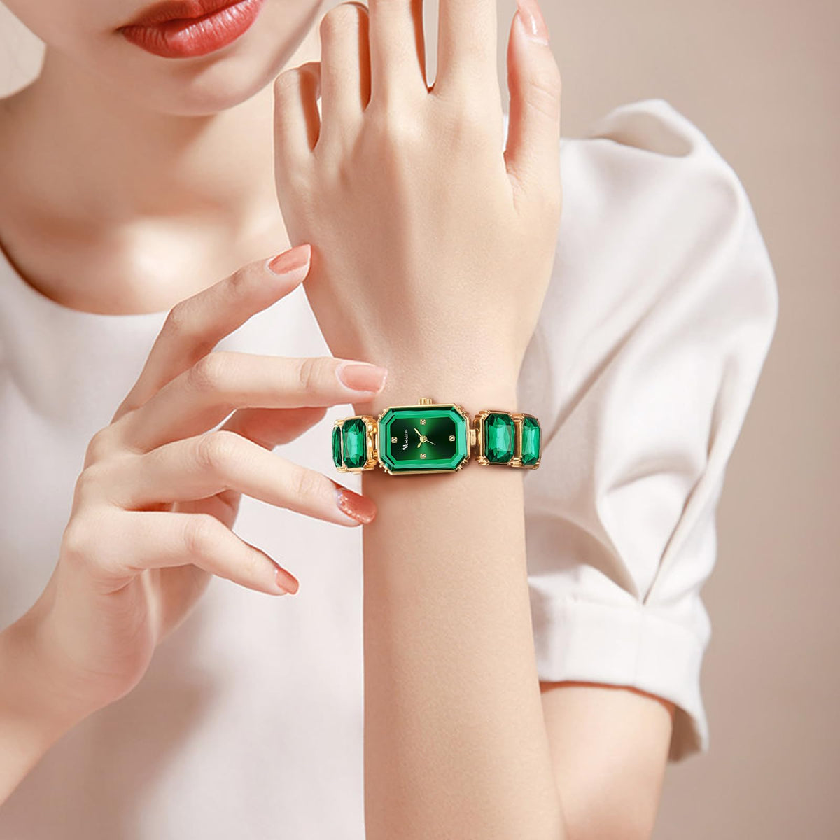 Gosasa Luxury Women s Crystal Bracelet Watch Elegant - Gosasa Official Imagery - 4