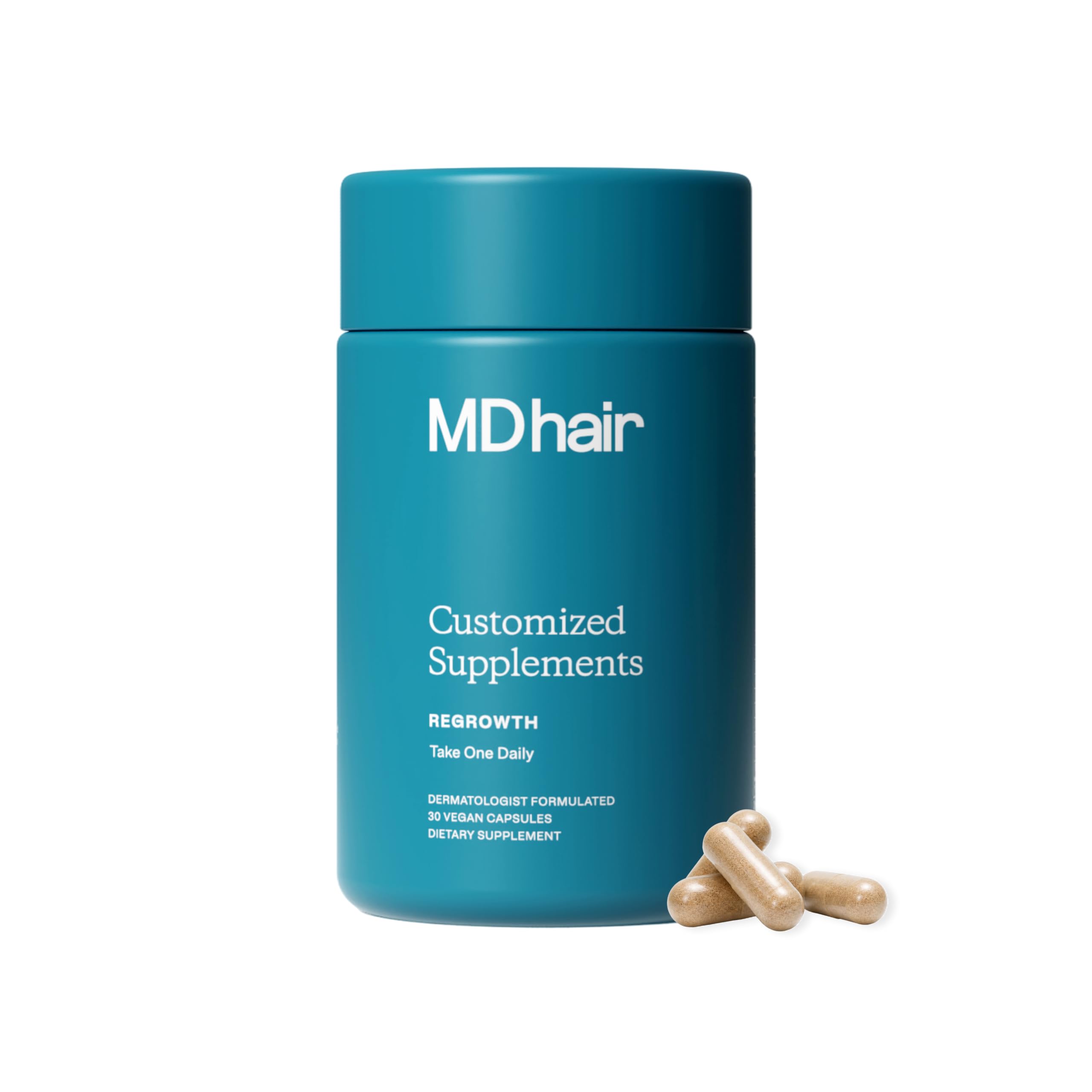 Regrowth Supplements Hair Growth Vitamins for Women Men - MDhair Official Imagery - 2