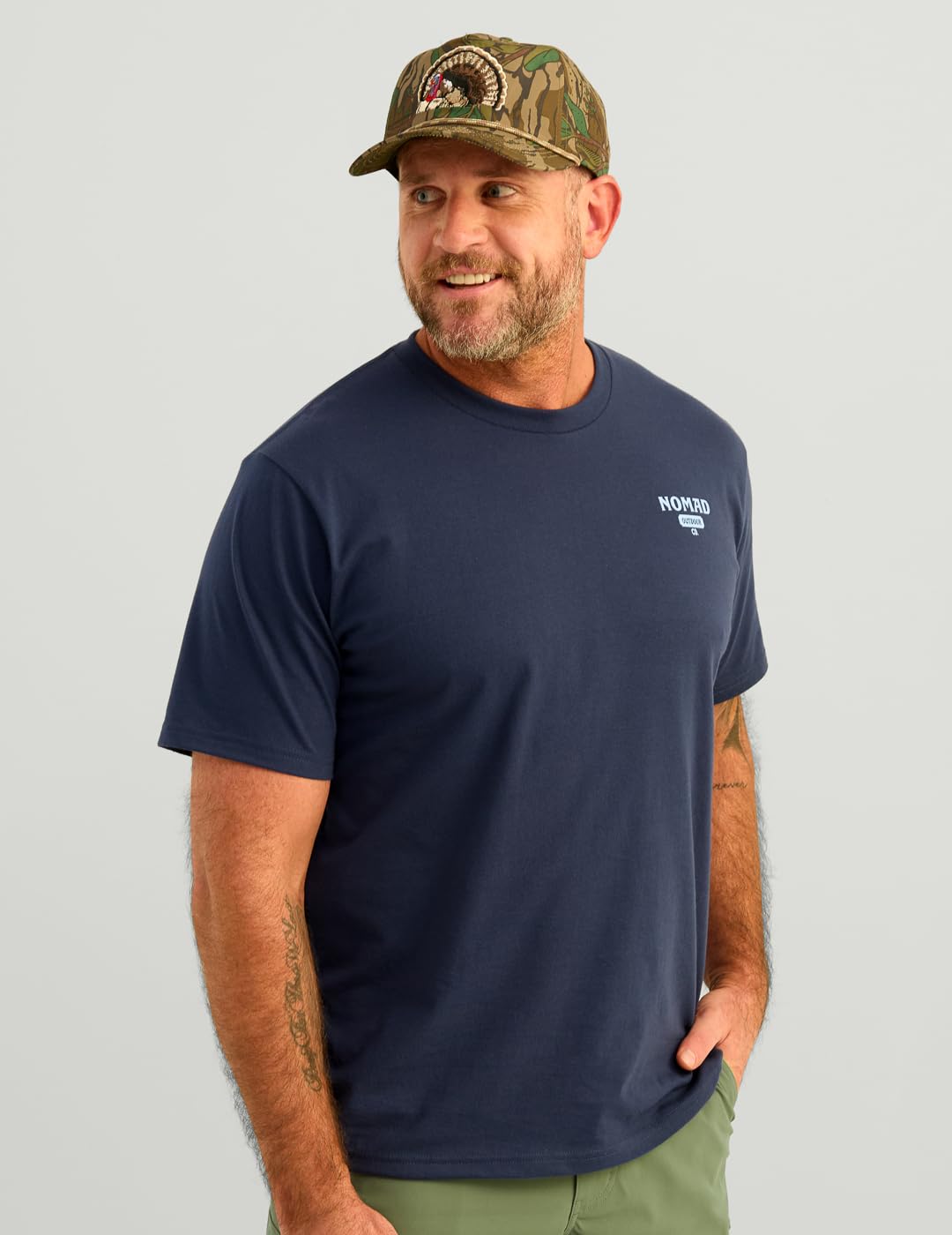 Nomad Mens Short Sleeve Performance Tee Hunting T Shirt for - Premium Selection Official Imagery - 3