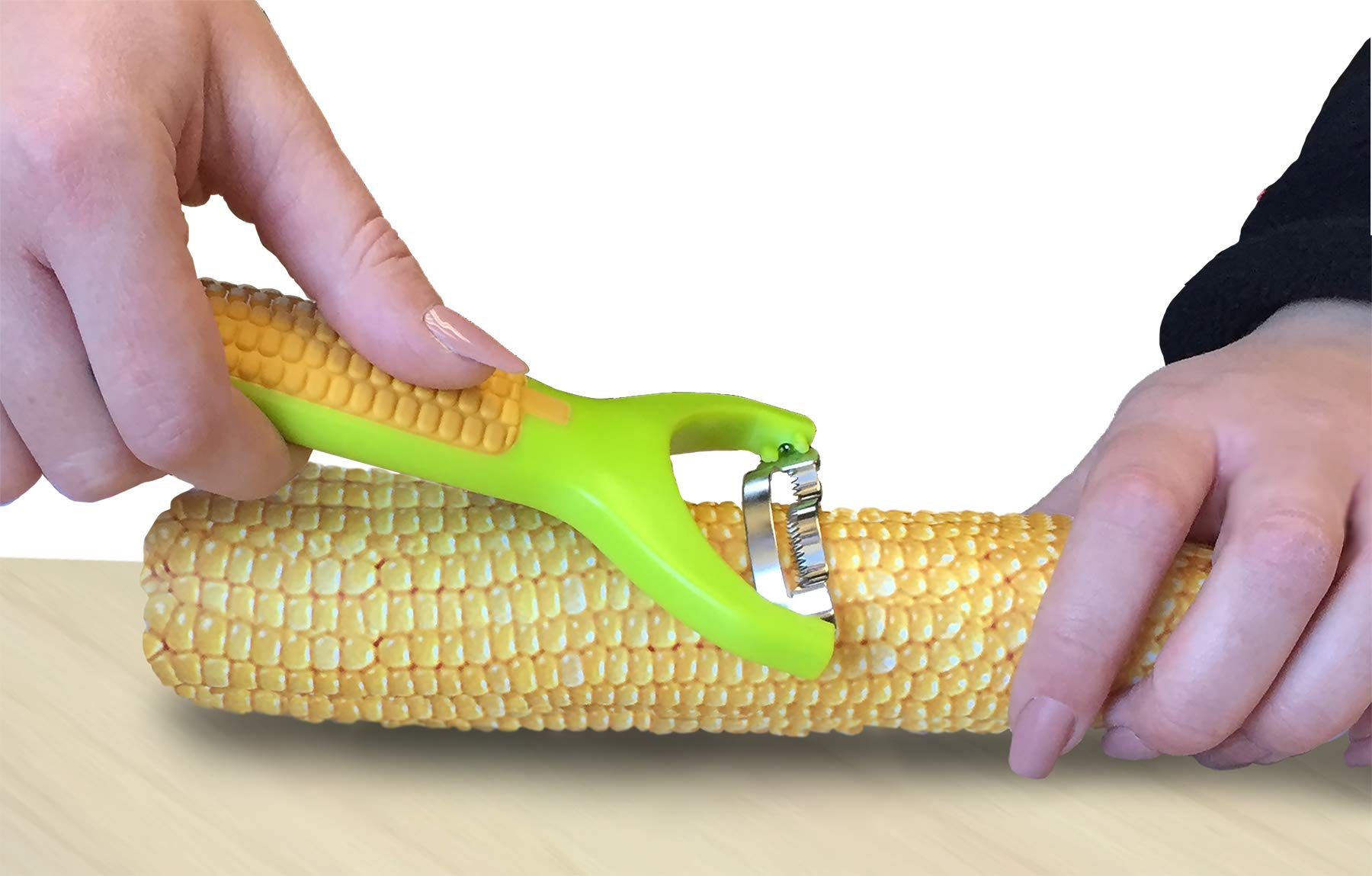 R&M Corn Stripper, Corn Peeler with Stainless Steel Blade. Quickly and - View 5