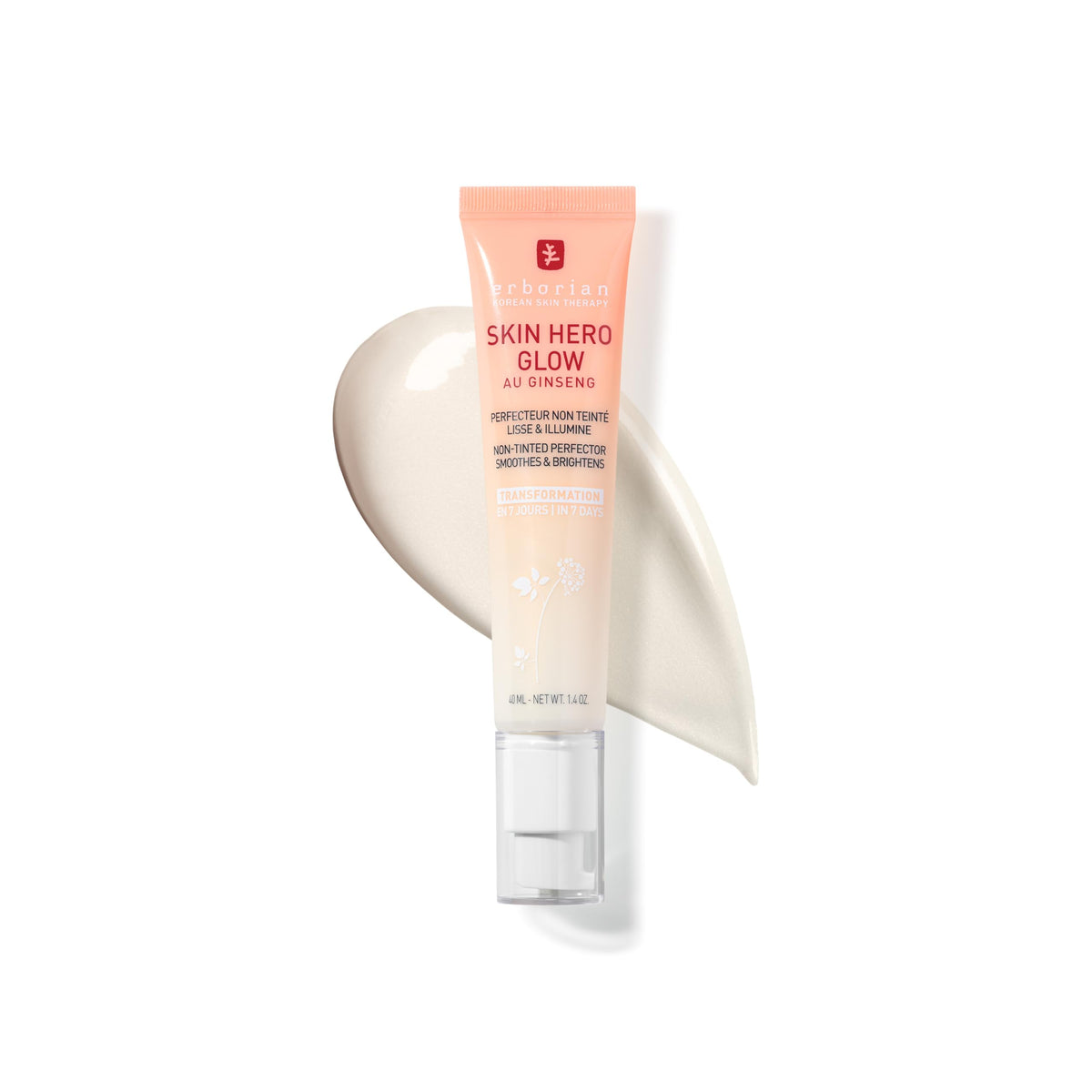 Erborian Skin Hero Glow Non Tinted Bare Skin Perfector - Premium Selection Official Imagery - 2
