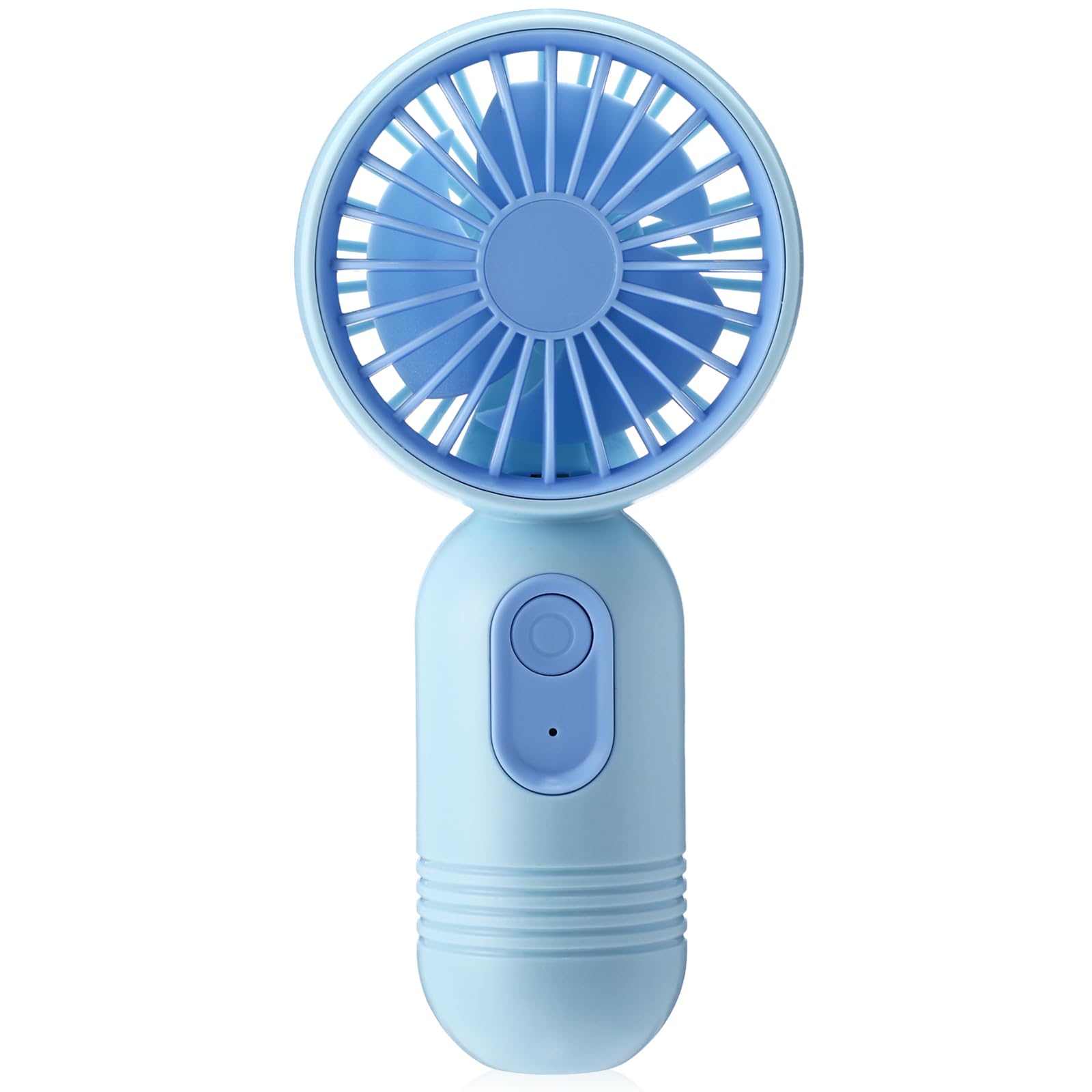Rossesay 1 Pcs Mini Portable Fan 3 Speed Rechargeable, Black - View 9