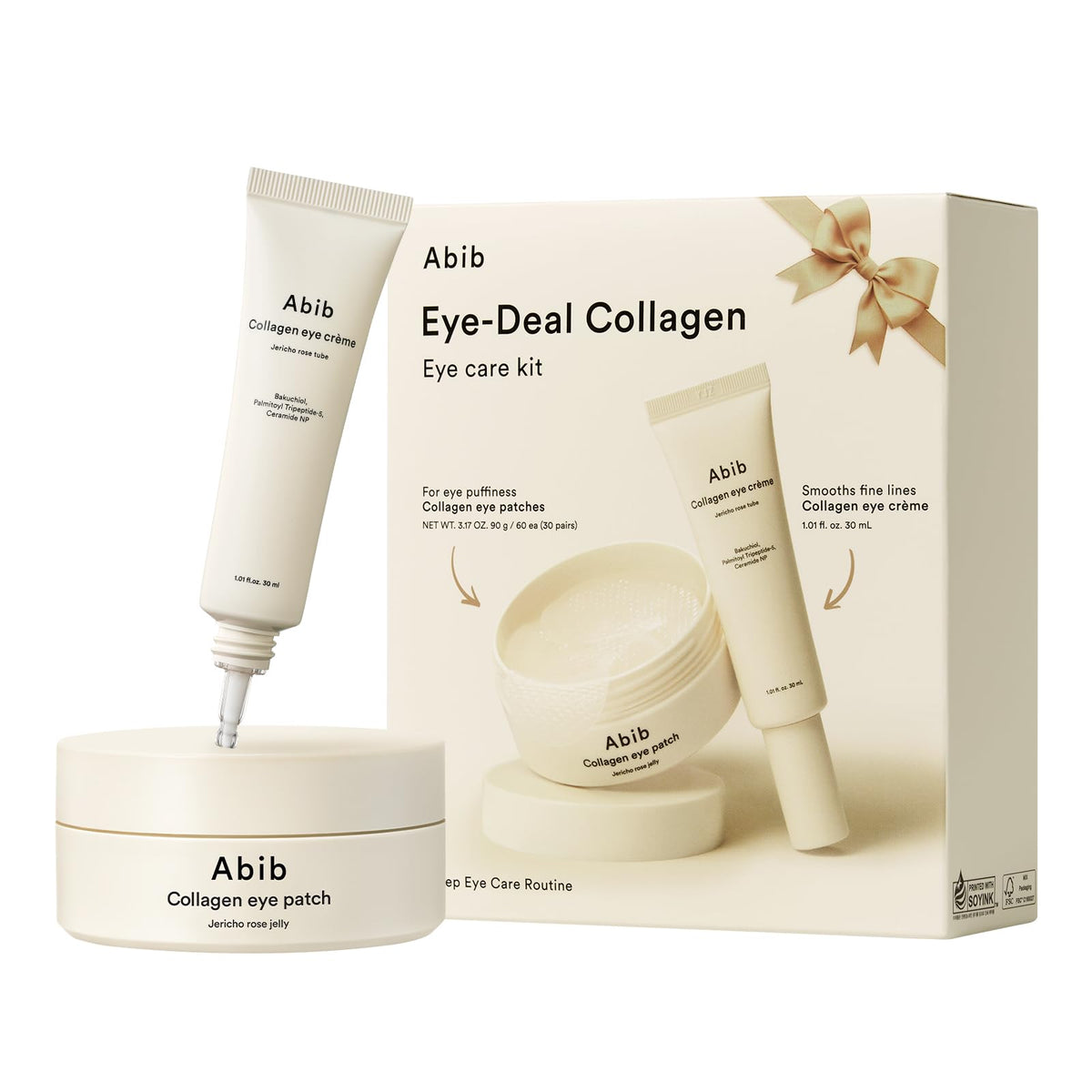 Abib Eye Deal Eye Care Kit Eye Patches Eye Cream Duo Vegan - Abib Official Imagery - 2