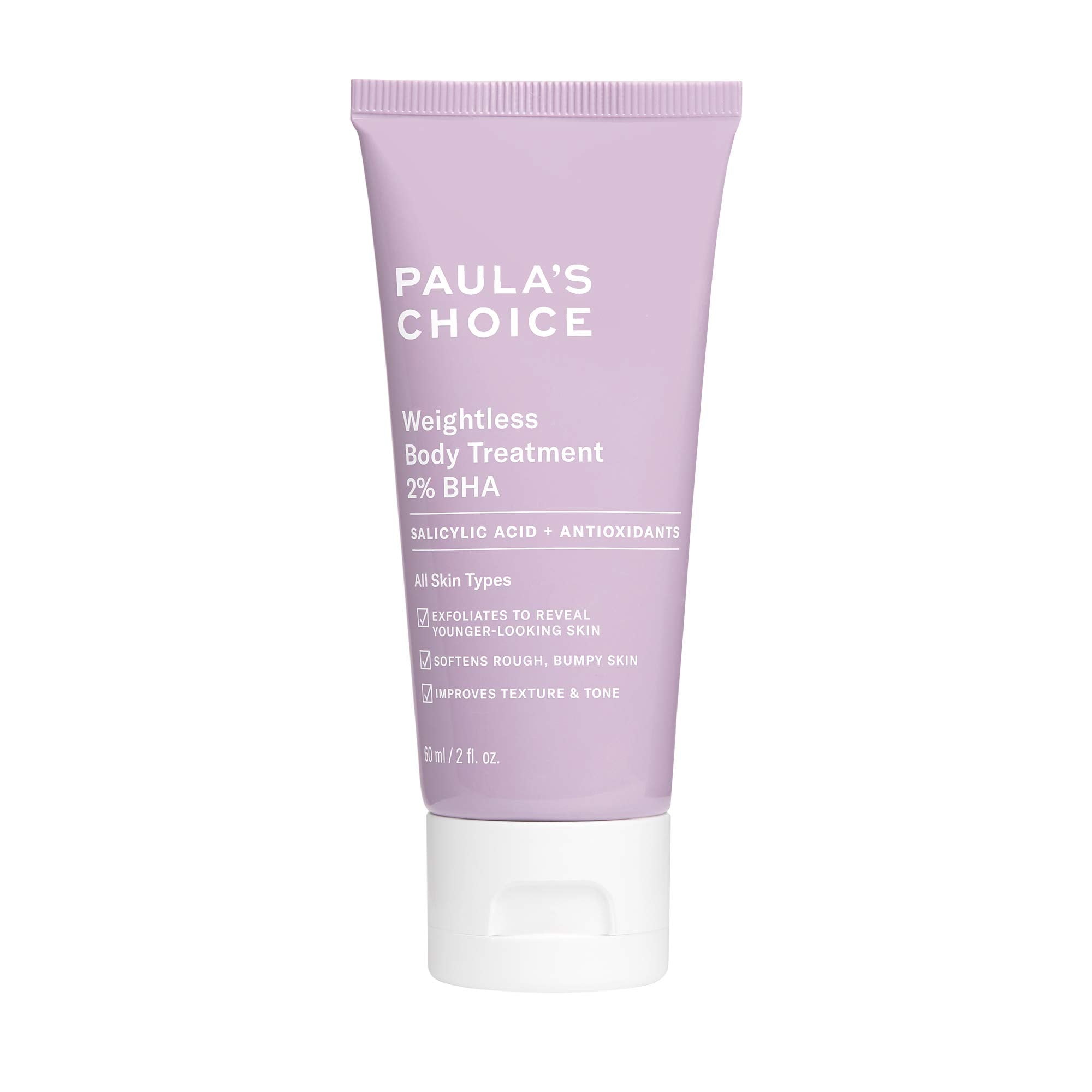 Paula's Choice Weightless Body Treatment 2% BHA Salicylic Acid - Product Imagery