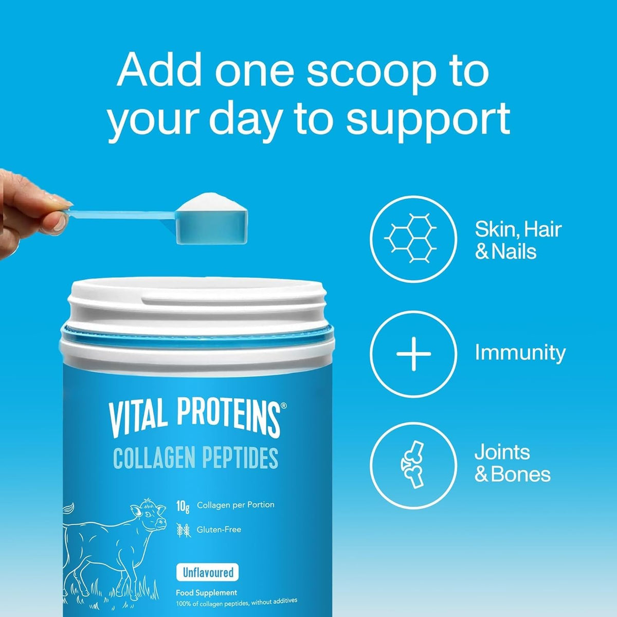Vital Proteins Unflavored Collagen Peptides 19 3 Ounce - Vital Proteins Official Imagery - 7