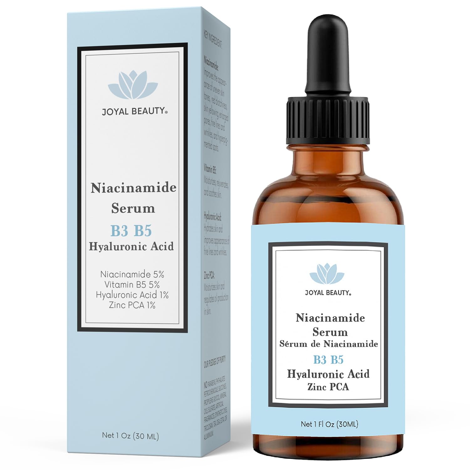 JOYAL BEAUTY Hyaluronic Acid Serum for Face Lips Eyes. 100% Pure - JOYAL BEAUTY