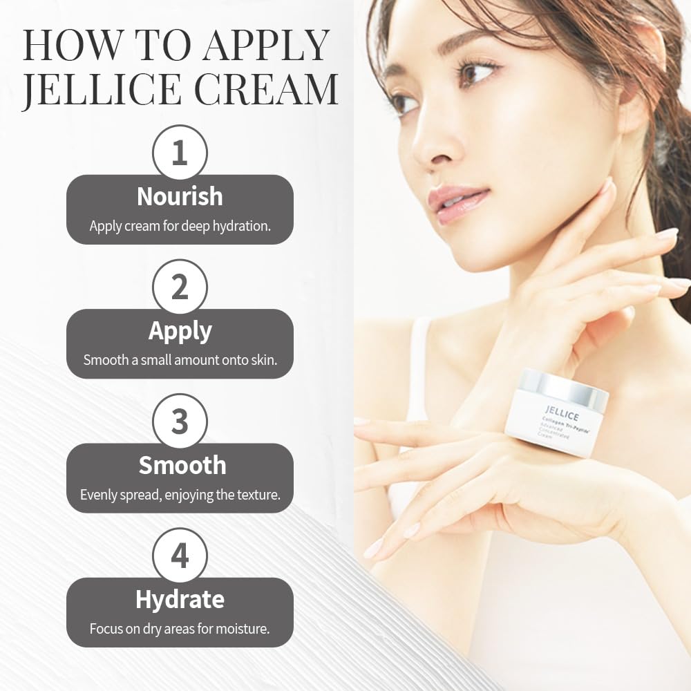 JELLICE Advanced Collagen Face Cream Japanese Skincare - JELLICE Official Imagery - 4