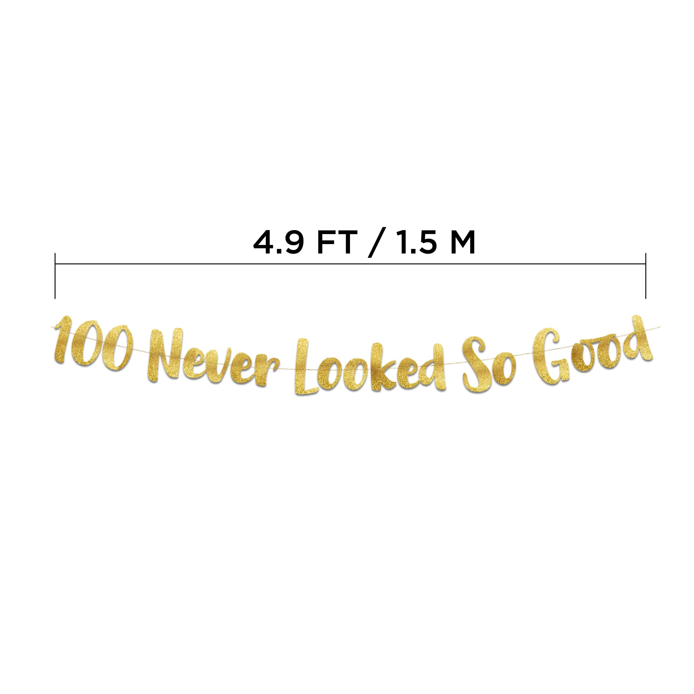 Sterling James Co. Pre-Strung 100 Never Looked So Good Gold Glitt - Sterling James Co. Official Product View 3