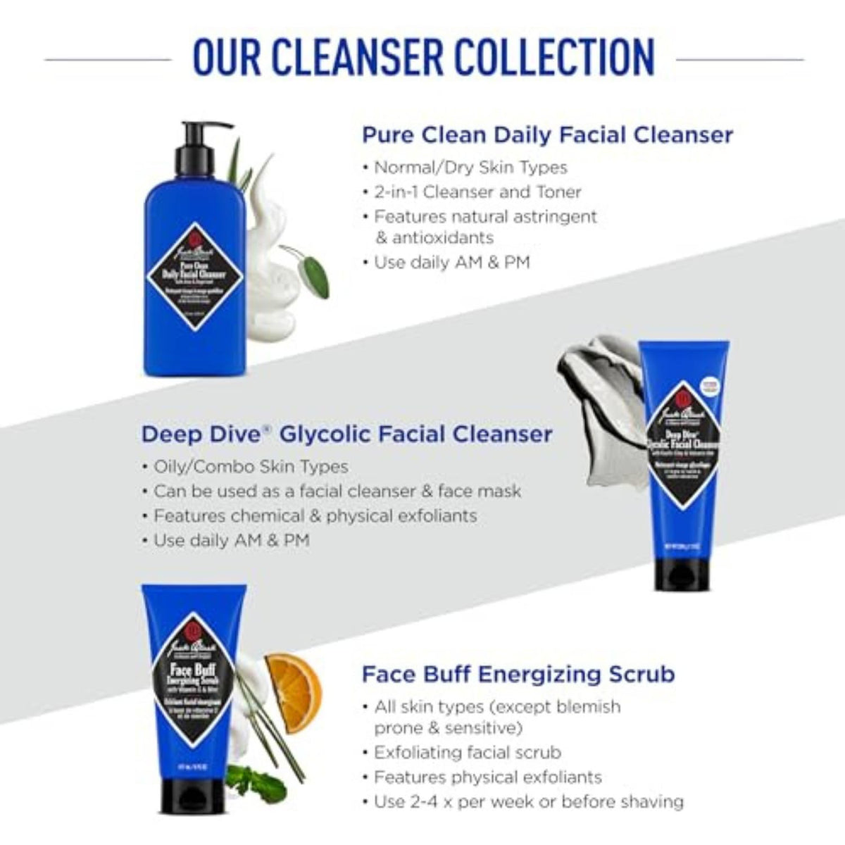 Jack Black Pure Clean Daily Facial Cleanser Men s Sulfate - Premium Selection Official Imagery - 6